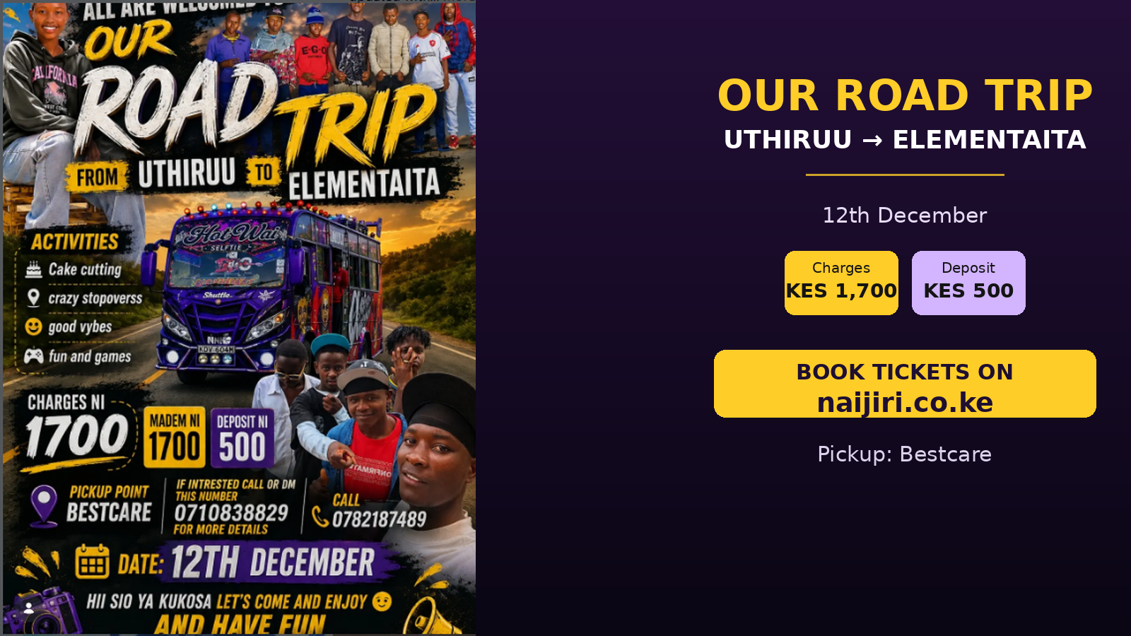 Our Road Trip — Uthiruu to Elementaita